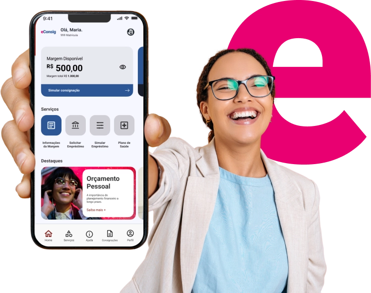  tela app econsig